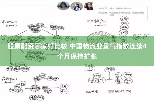 股票配资哪家好比较 中国物流业景气指数连续4个月保持扩张