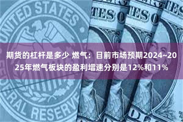 期货的杠杆是多少 燃气：目前市场预期2024~2025年燃气板块的盈利增速分别是12%和11%