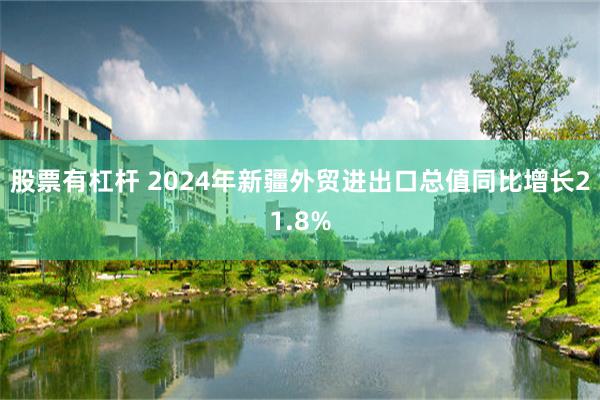 股票有杠杆 2024年新疆外贸进出口总值同比增长21.8%